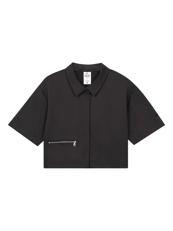 Рубашка поло спортивная одежда dri fit tech pack тканое поло Nike — изображение 1 из 4, черный
