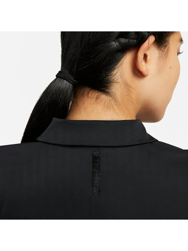 Рубашка поло спортивная одежда dri fit tech pack тканое поло Nike — изображение 4 из 4, черный