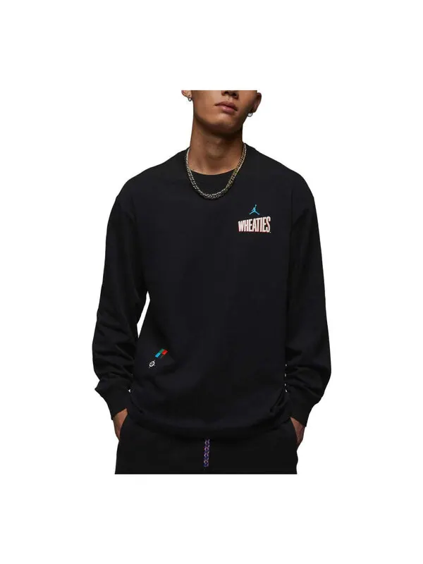 Футболка Flight MVP 85 футболка с длинным рукавом Air Jordan — изображение 1 из 3, черный