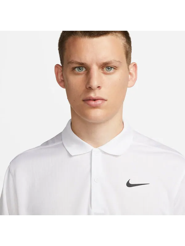 Футболка Nike Golf Dri-FIT Victory POLO Shirt 'White' — изображение 2 из 3, белый