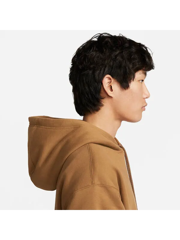 Толстовка Nike SB Fleece skateboard hooded top 'Tan' — изображение 3 из 3, бежевый/мульти