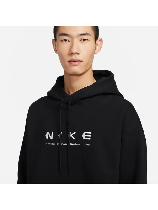 Толстовка Nike SB Fleece Pullover Skate Hoodie 'Black' — изображение 2 из 4, черный/мульти