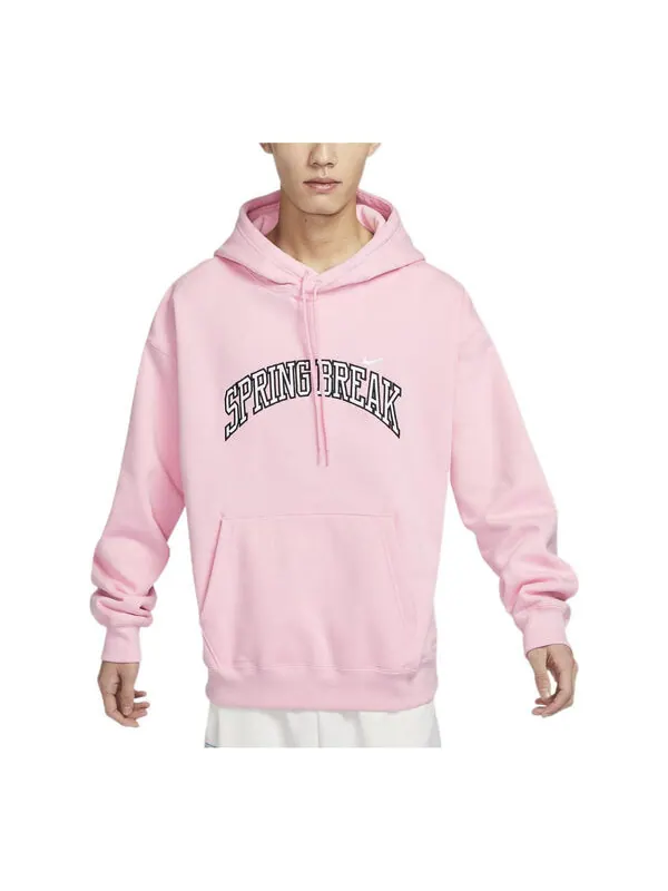 Толстовка Nike SB Fleece Pullover Skate Hoodie 'Pink' — изображение 1 из 4, розовый/мульти