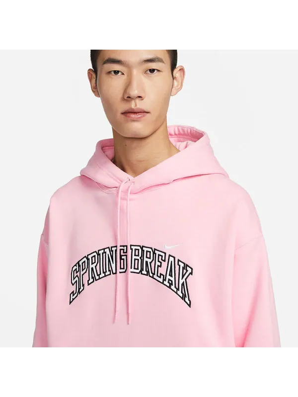 Толстовка Nike SB Fleece Pullover Skate Hoodie 'Pink' — изображение 2 из 4, розовый/мульти