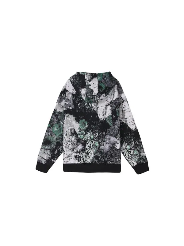 Толстовка Nike ACG Therma-FIT Tuff Fleece Pullover Hoodie 'Ashen Slate Black Summit White' — изображение 2 из 4, мульти
