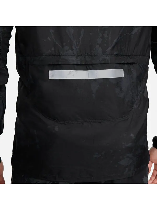 Куртка Nike Repel Run Division Running Jacket 'Black' — изображение 4 из 4, черный/мульти