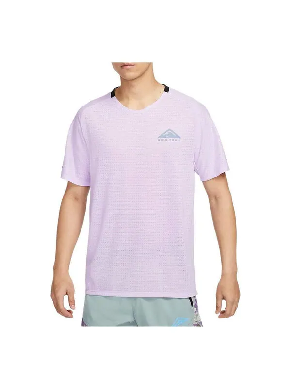Футболка dri fit trail solar chase Nike — изображение 1 из 2, фиолетовый