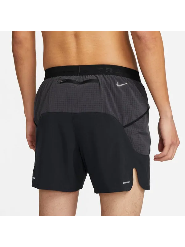 Шорты dri fit 13 см короткие шорты на подкладке для трейлраннинга Nike — изображение 4 из 4, черный/мульти