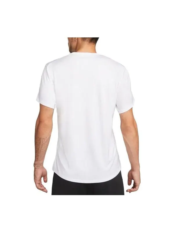 Футболка Nike Dri-FIT UV Miler T-shirt 'White' — изображение 4 из 4, белый
