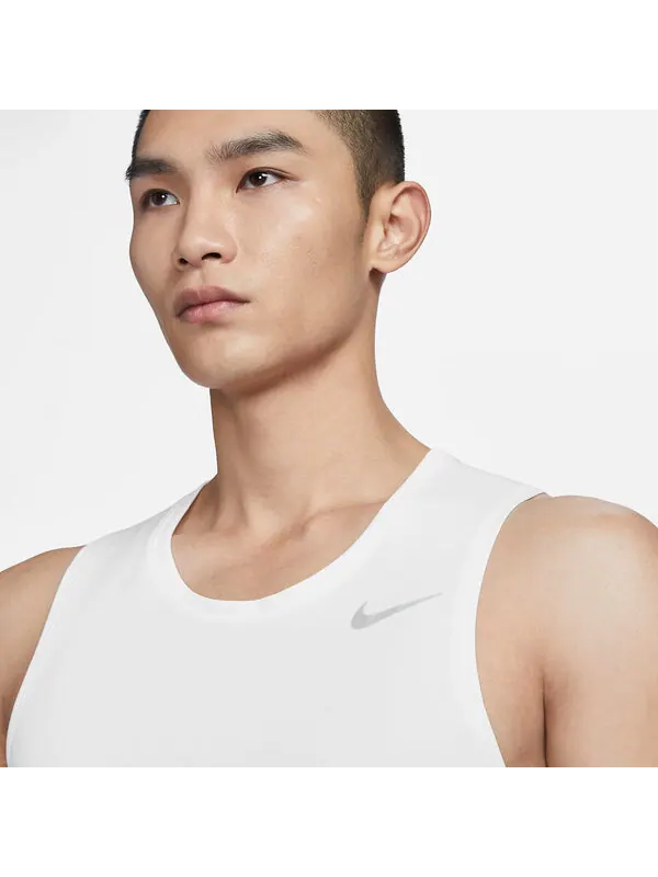 Жилет Nike Dri-Fit Miler Running Vest 'White' — изображение 2 из 3, белый