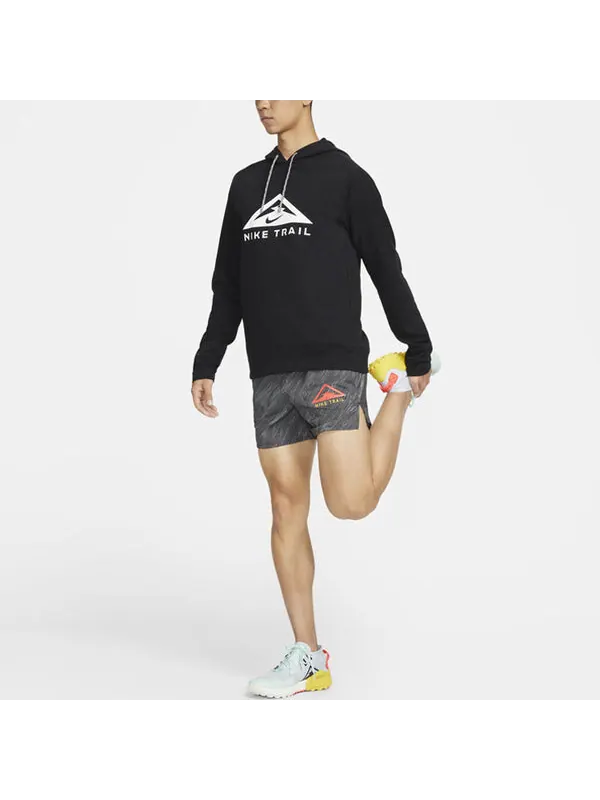 Толстовка Nike Dri-FIT Trail Pullover Trail Running Hoodie 'Black' — изображение 3 из 3, черный