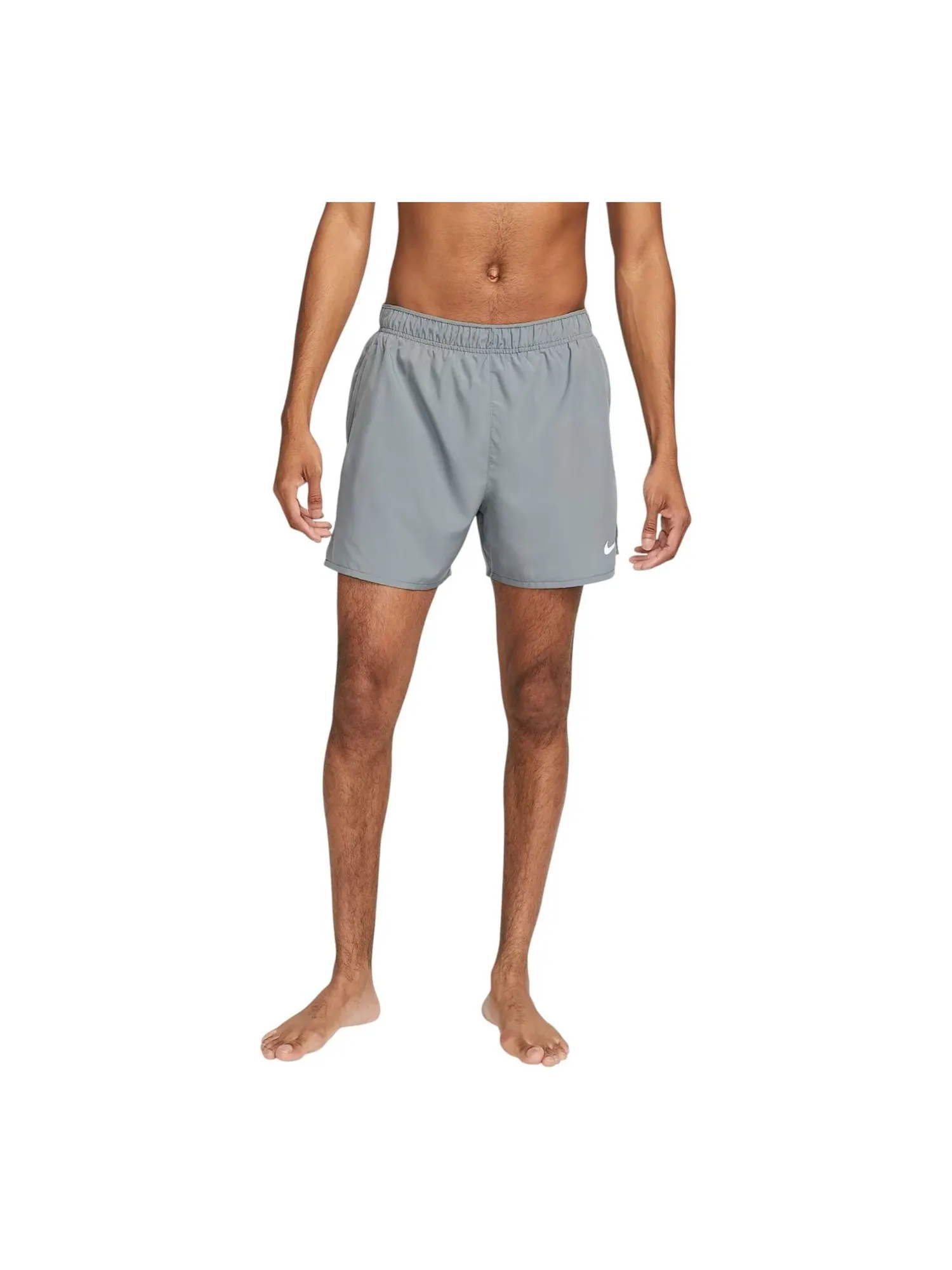Беговые шорты Nike Challenger Dri-FIT 5" на подкладке — изображение 1 из 2, серый/серый/черный