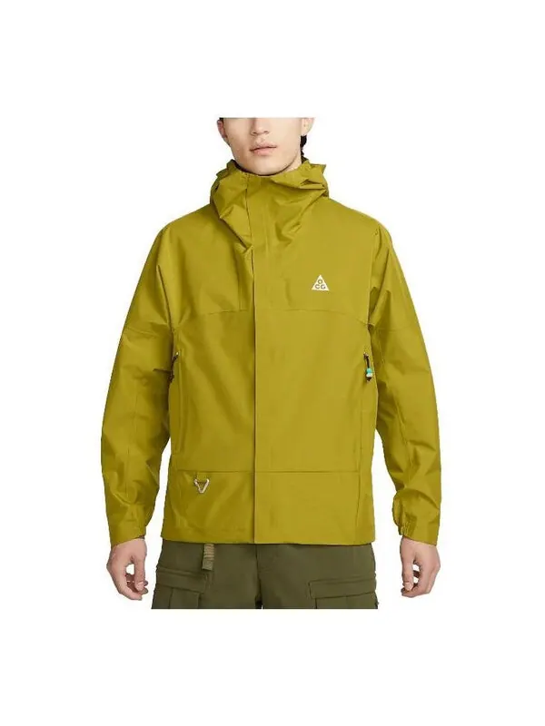 Куртка Nike ACG Storm-Fit ADV Cascade Rains Full Zip Jacket 'Moss' — изображение 1 из 3, мох