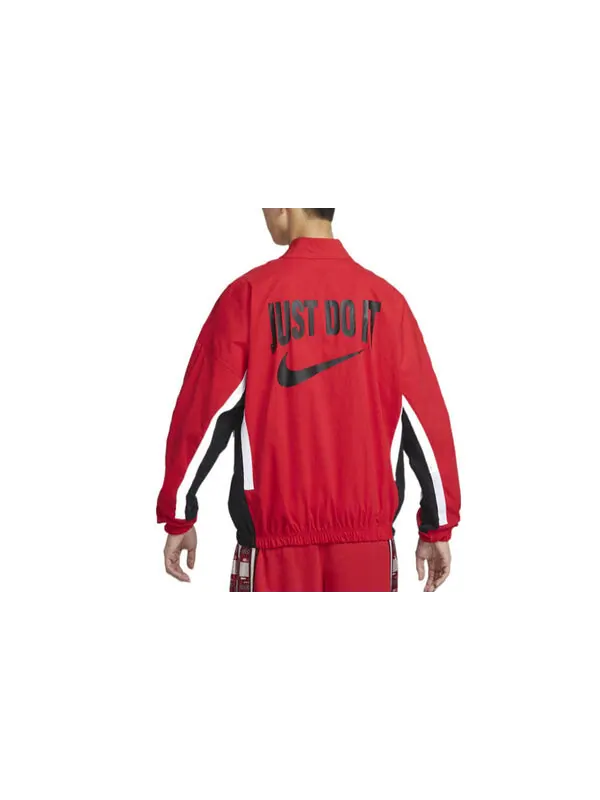 Куртка Nike DNA Woven Basketball Jacket 'Red' — изображение 2 из 3, красный/мульти