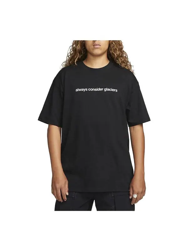 Футболка Nike ACG T-Shirt 'Black' — изображение 1 из 3, черный/белый