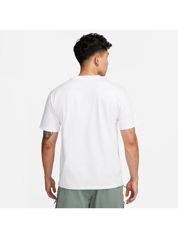 Футболка Nike ACG Logo T-shirt 'White Green' — изображение 2 из 4, белый/зеленый