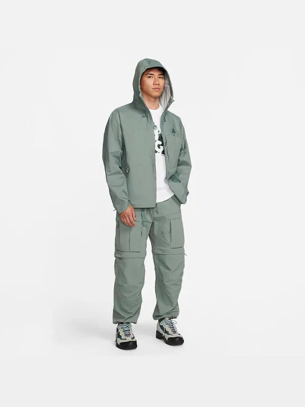 Футболка Nike ACG Logo T-shirt 'White Green' — изображение 4 из 4, белый/зеленый