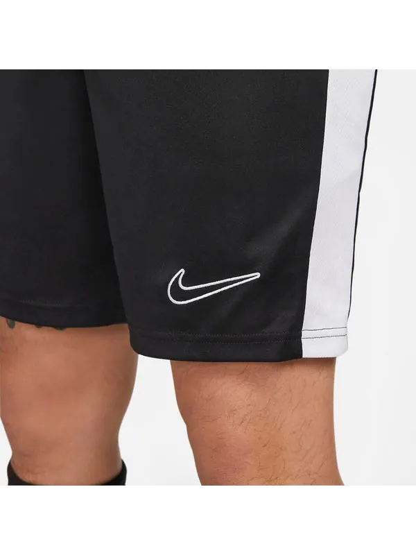 Шорты dri-fit academy men's football shorts 'black white' Nike — изображение 2 из 4, черный/белый