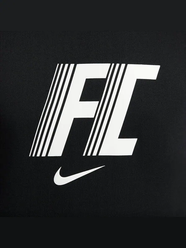 Толстовка dri fit fc флисовая толстовка Nike — изображение 3 из 3, черный