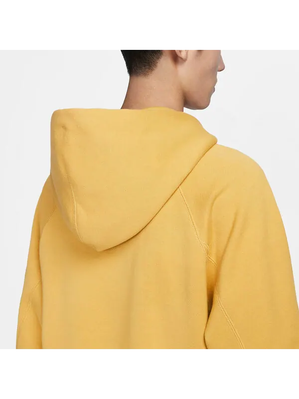Толстовка Nike Sportswear Air Hoodie 'mustard yellow' — изображение 3 из 4, желтый