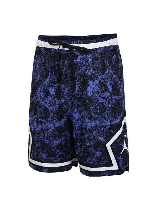 Шорты dri fit sport ромбовидный узор тканые баскетбольные шорты Air Jordan — изображение 1 из 4, фиолетовый