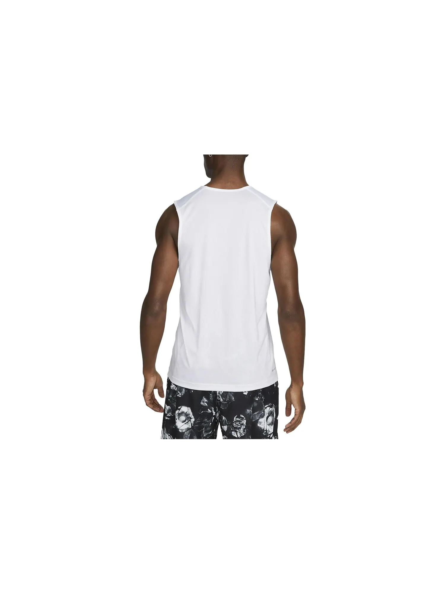 Топ Nike Dri-FIT Hyverse Fitness Tank 'White' — изображение 3 из 3, белый