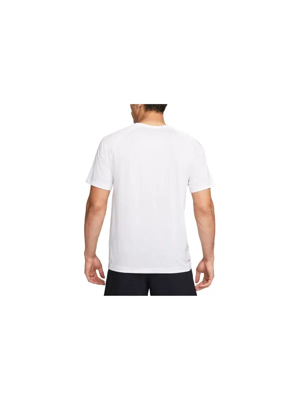 Футболка Nike Dri-FIT Ready T-Shirt 'White' — изображение 2 из 3, белый