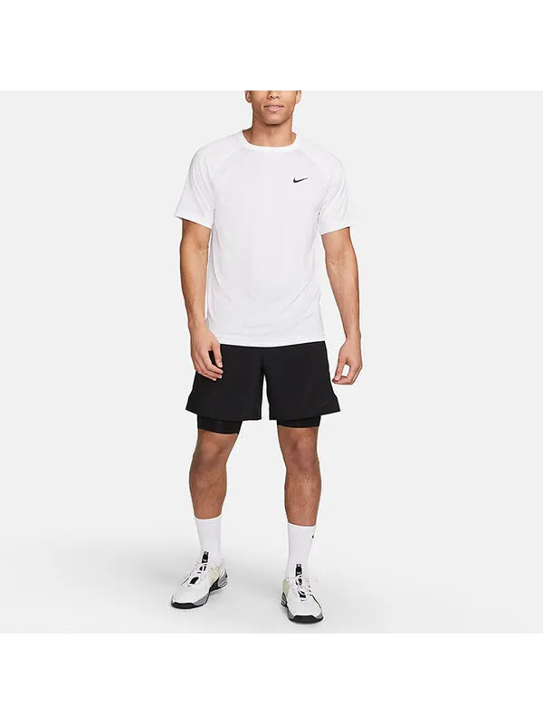 Футболка Nike Dri-FIT Ready T-Shirt 'White' — изображение 3 из 3, белый