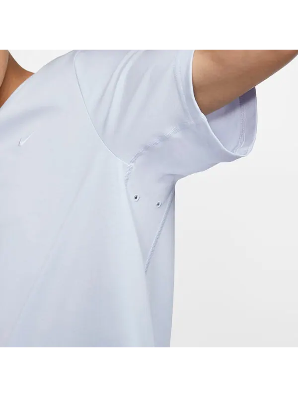 Футболка dri fit для начальной тренировки Nike — изображение 3 из 4, фиолетовый