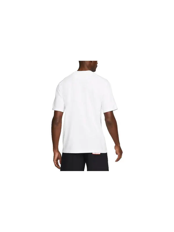Футболка Nike Primary Dri-FIT Short-Sleeve Versatile Top 'White' — изображение 2 из 3, белый