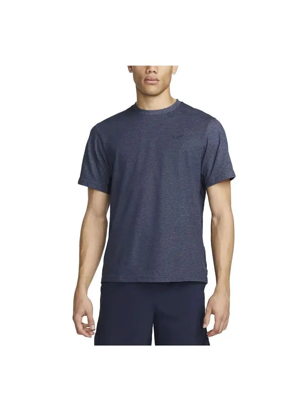 Футболка dri fit для начальной тренировки Nike — изображение 1 из 2, темно-синий