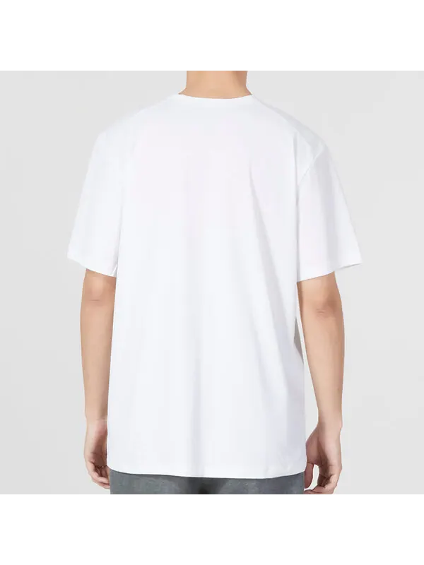 Футболка Nike Dri-FIT UV Hyverse Short Sleeve Fitness Tops 'White' — изображение 4 из 4, белый