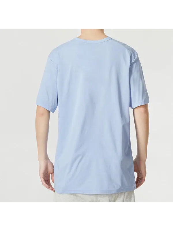 Футболка Nike Dri-FIT UV Hyverse Short Sleeve Fitness Top 'Blue' — изображение 4 из 4, синий