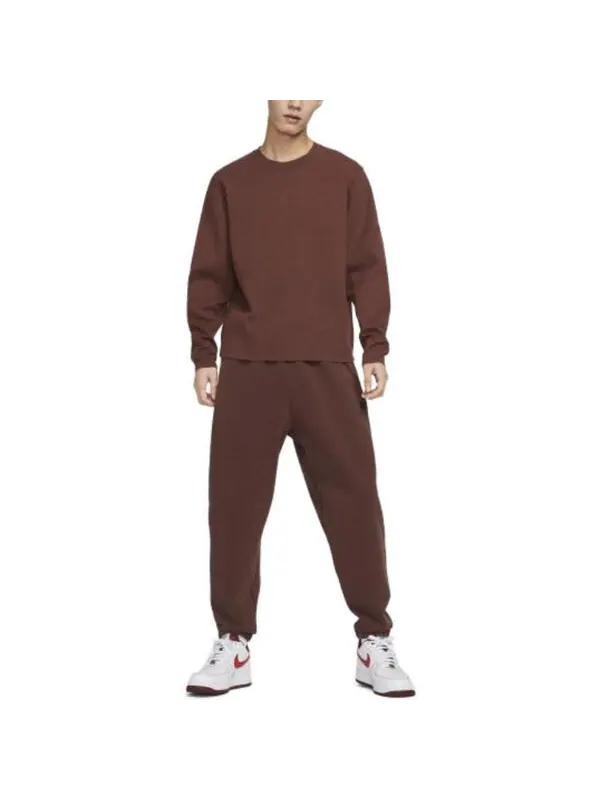 Толстовка Nike Sportswear Therma-FIT ADV Tech PackEngineered Tech Fleece Logo 'Brown' — изображение 3 из 3, коричневый/мульти