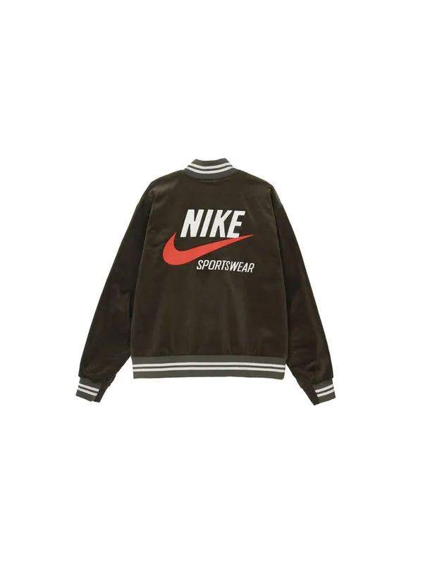 Куртка Nike Trend Bomber Jacket 'Green' — изображение 2 из 4, зеленый
