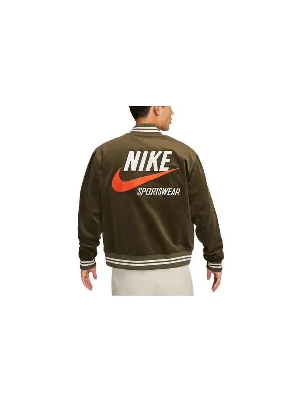 Куртка Nike Trend Bomber Jacket 'Green' — изображение 4 из 4, зеленый