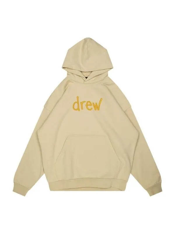 Толстовка scribble oversized hoodie 'tan' Drew House — изображение 1 из 2, бежевый