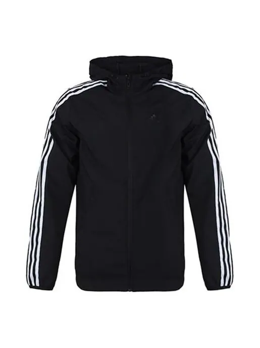 Куртка adidas men's training series WB CLASSIC 3S sports — изображение 1 из 4, черный