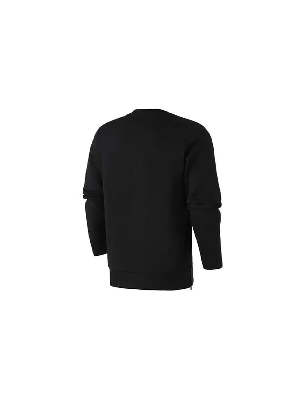 Толстовка adidas Wj Cs Gfx Sports Printing Pattern Round Neck Pullover Black — изображение 2 из 4, черный