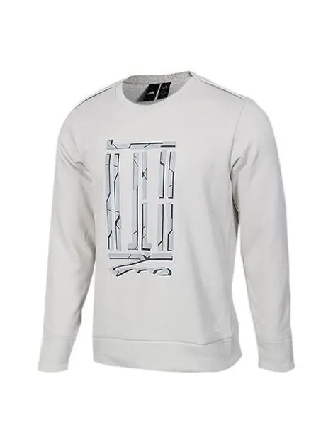 Толстовка Men's adidas Series Casual Pullover Gray — изображение 1 из 4, серый