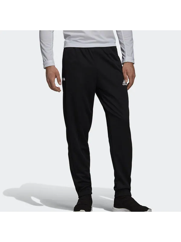 Спортивные штаны adidas T19 Outdoor Running Casual Sports Knit Long Pants Black — изображение 3 из 4, черный