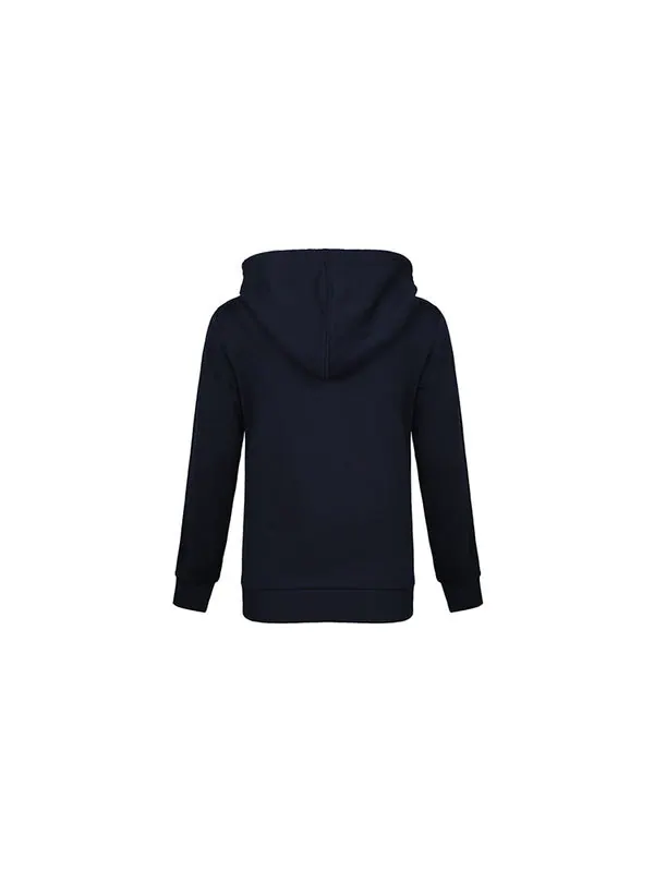 Толстовка neo casual sports pullover navy blue Adidas — изображение 2 из 4, синий