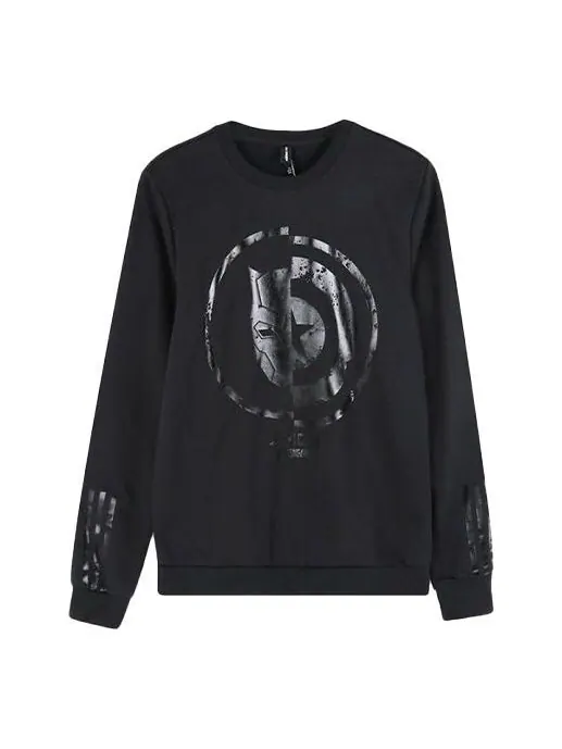 Толстовка adidas neo U AVNGRS SWT Casual Sports Round Neck Pullover Black — изображение 1 из 4, черный