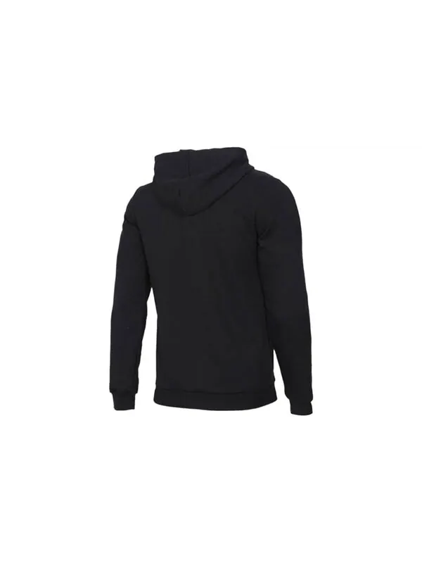 Толстовка Adidas Neo Hooded Sweatshirt 'Black' — изображение 2 из 4, черный