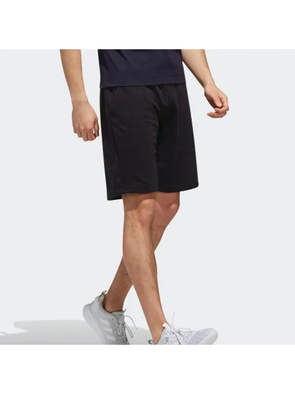 Шорты men's neo casual sports black shorts Adidas — изображение 4 из 4, черный