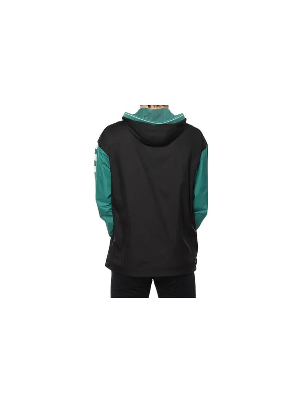 Куртка neo m cs xield wb спортивная куртка Adidas — изображение 2 из 3, черный/зеленый