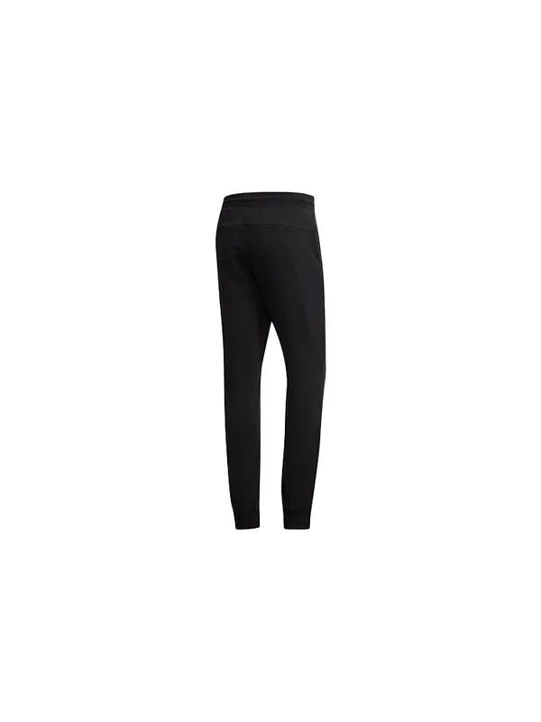 Спортивные штаны adidas neo logo Cozy Casual Bundle Feet Sports Pants Black — изображение 2 из 4, черный