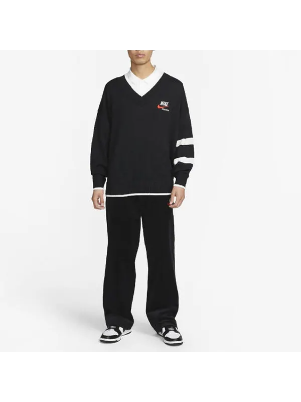 Свитера спортивная одежда трендовый свитер Nike — изображение 3 из 3, черный/мульти