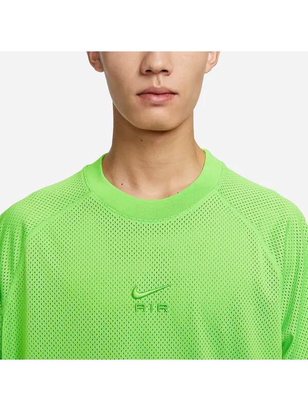 Футболка Nike Air Wide Fit Short Sleeve Top 'Light Green' — изображение 2 из 4, зеленый