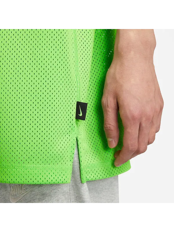Футболка Nike Air Wide Fit Short Sleeve Top 'Light Green' — изображение 3 из 4, зеленый